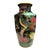 Vintage Large Chinoiserie Asian Vase Famille Bird Flower Butterfly For Sale