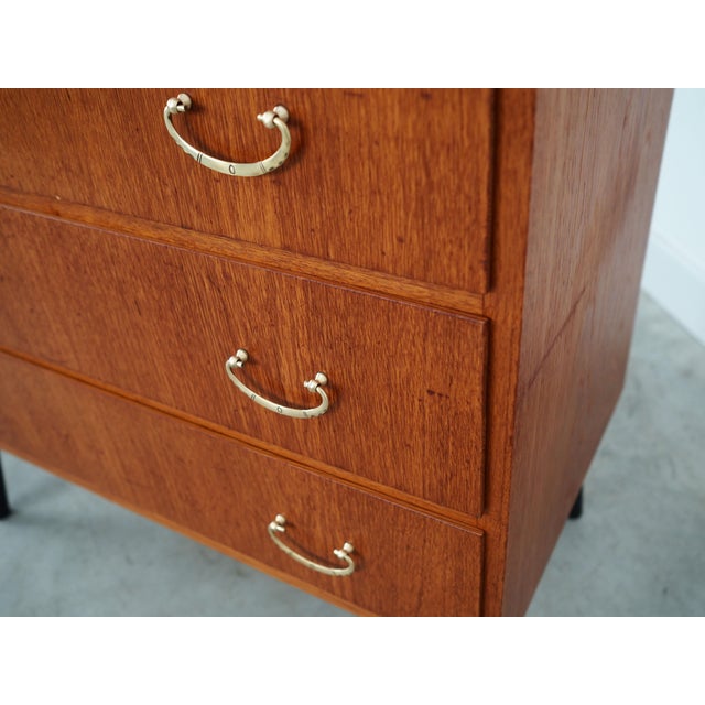 Swedish Teak Chest of Drawers, 1970s For Sale - Image 9 of 17