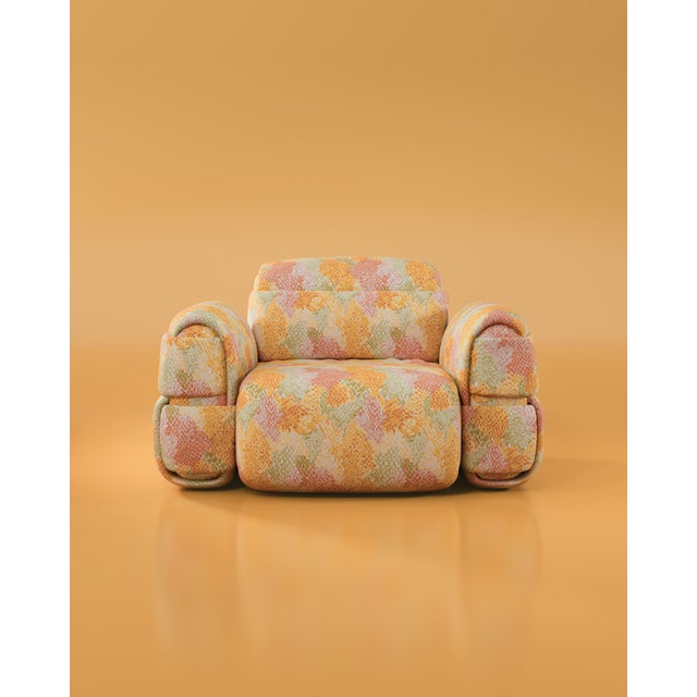 Goldenrod Elsa Modular Chair I by Ottiu For Sale - Image 8 of 10