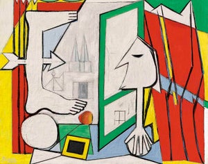 Pablo Picasso La Fenetre Ouverte Giclee Numbered Edition