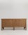 Brutalist Oak Buffet With Iron Hardware For Sale In Greensboro - Image 6 of 11