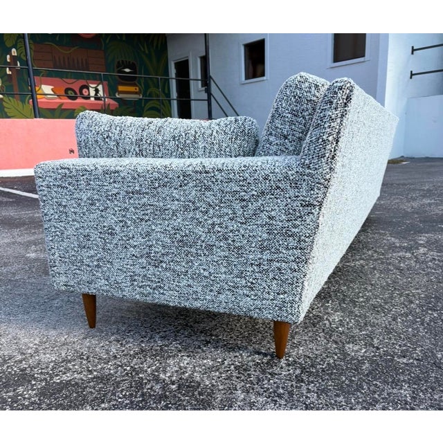 Restored Mid Century Sofa For Sale In Tampa - Image 6 of 13