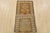 Kazak Runner 2’1” X 5’11” Green Wool Tribal Hand-Knotted Oriental Rug For Sale - Image 9 of 10