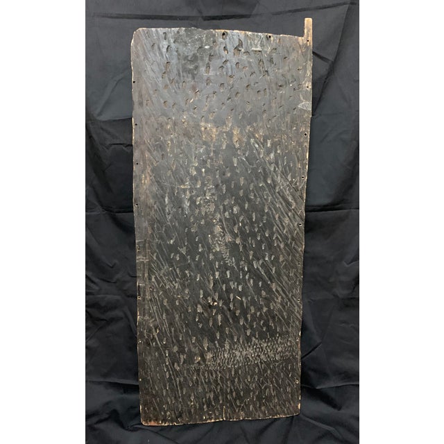 1980s African Art Tribal Art Large Door From Punu Tribe Gabon For Sale - Image 5 of 11