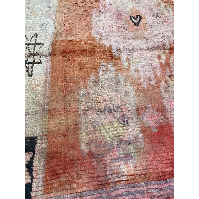 Large Vintage Moroccan Berbere Rug For Sale - Image 3 of 13