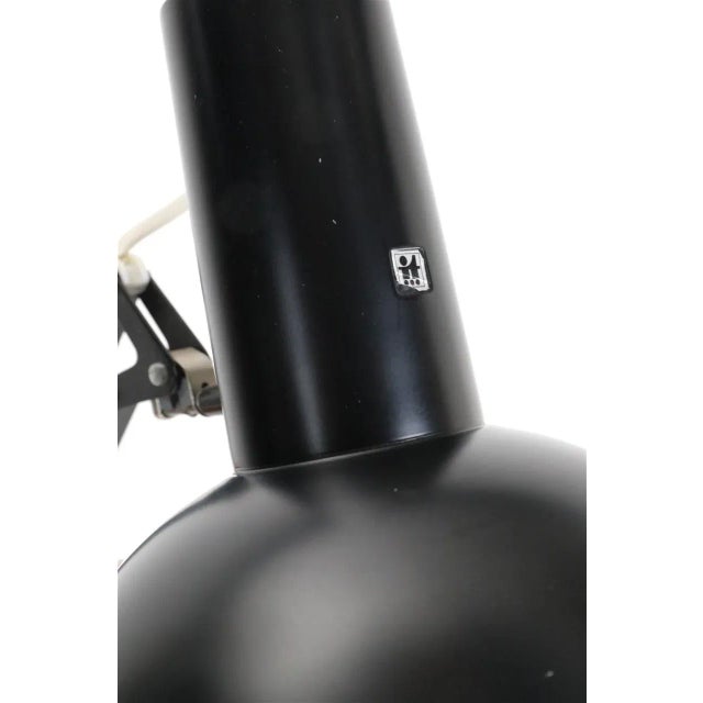 Danish Black IT Desk Lamp by Louis Poulsen, 1970s For Sale - Image 6 of 12