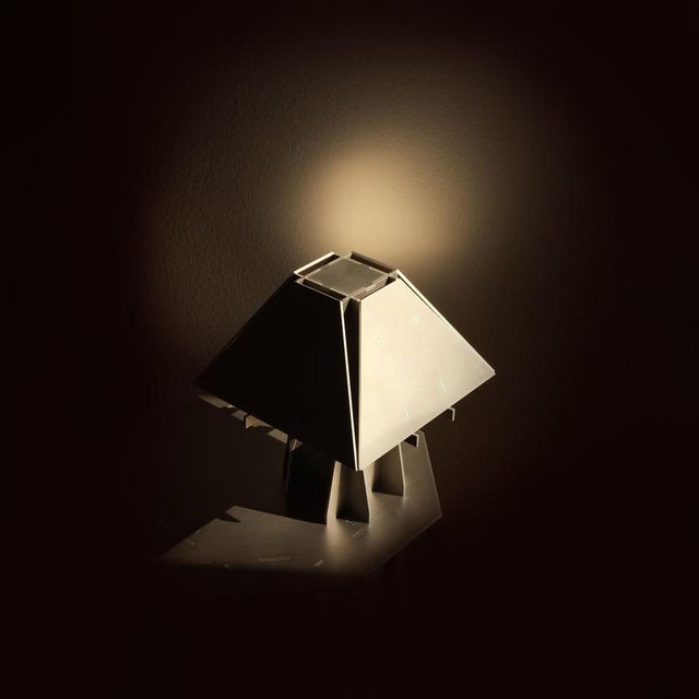 Vestige dogma aluminium table lamp by bureau of entropy. Limited edition, numbered & signed. Dimensions: w 26 x d 26 x h...