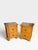 Rustic Wooden Bedside Tables, 2000, Set of 2, in Very Good conditions. Designed from 2000