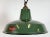 Industrial Green Enamel Factory Pendant Lamp from Multi Electrical Co., 1960s For Sale - Image 6 of 18