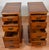 1930s Pair of English Cedar Wood Nightstands Bedside Tables For Sale - Image 10 of 18