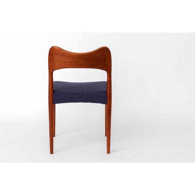 1960s Vintage Teak Chair by Arne Hovmand-Olsen for Mogens Kold, 1960s For Sale - Image 5 of 10