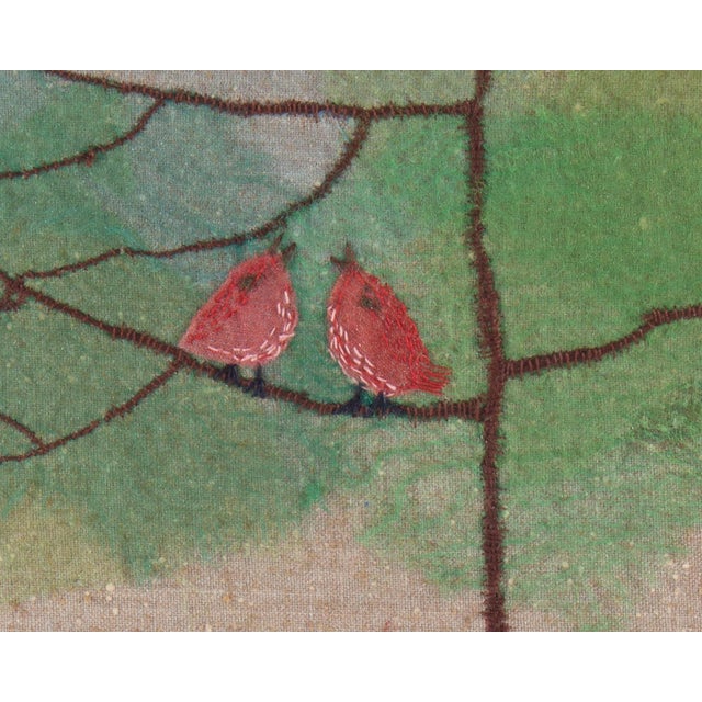 Textile Art of Birds by Helen Hyunsuk Kang For Sale In Indianapolis - Image 6 of 8