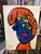 1970s Peter Keil Abstract Painting of a cubist female. Executed with oil on board. COA on back guaranteed authentic direct...
