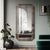 Smokey Pearl Concave Lounge Mirror For Sale - Image 10 of 11