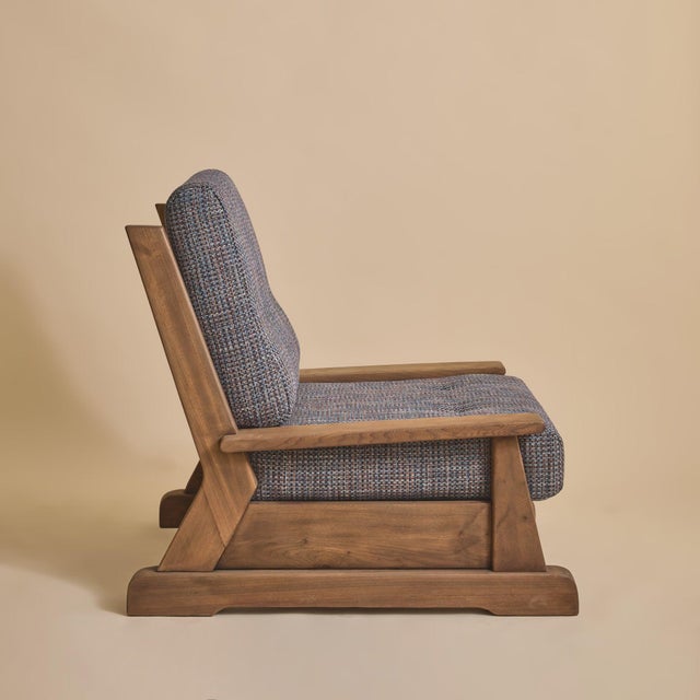 French Elm Armchair, 1960s - 2 Available For Sale In Chicago - Image 6 of 11
