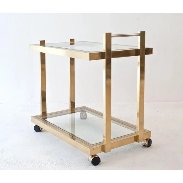 Bicolor Bar Car Italy, 1970s, in Very Good conditions. Designed 1970 to 1979