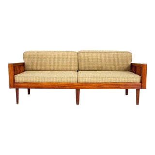 Danish Modern Brazilian Hardwood Daybed Sofa For Sale