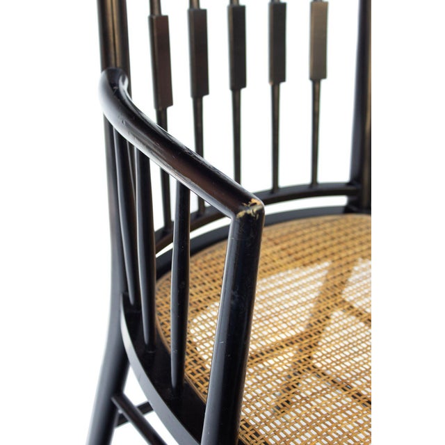 Set of 6 Modern Windsor Dining Chairs Designed by Michael Taylor for Baker Furniture For Sale - Image 14 of 18