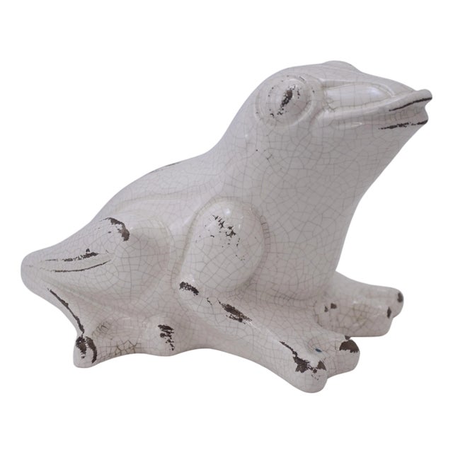 Vietri Italian Ceramic 7" Frog For Sale