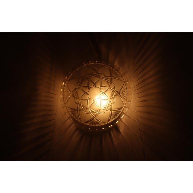 1970s Mandala Stars Wall Light, 1970s For Sale - Image 5 of 9