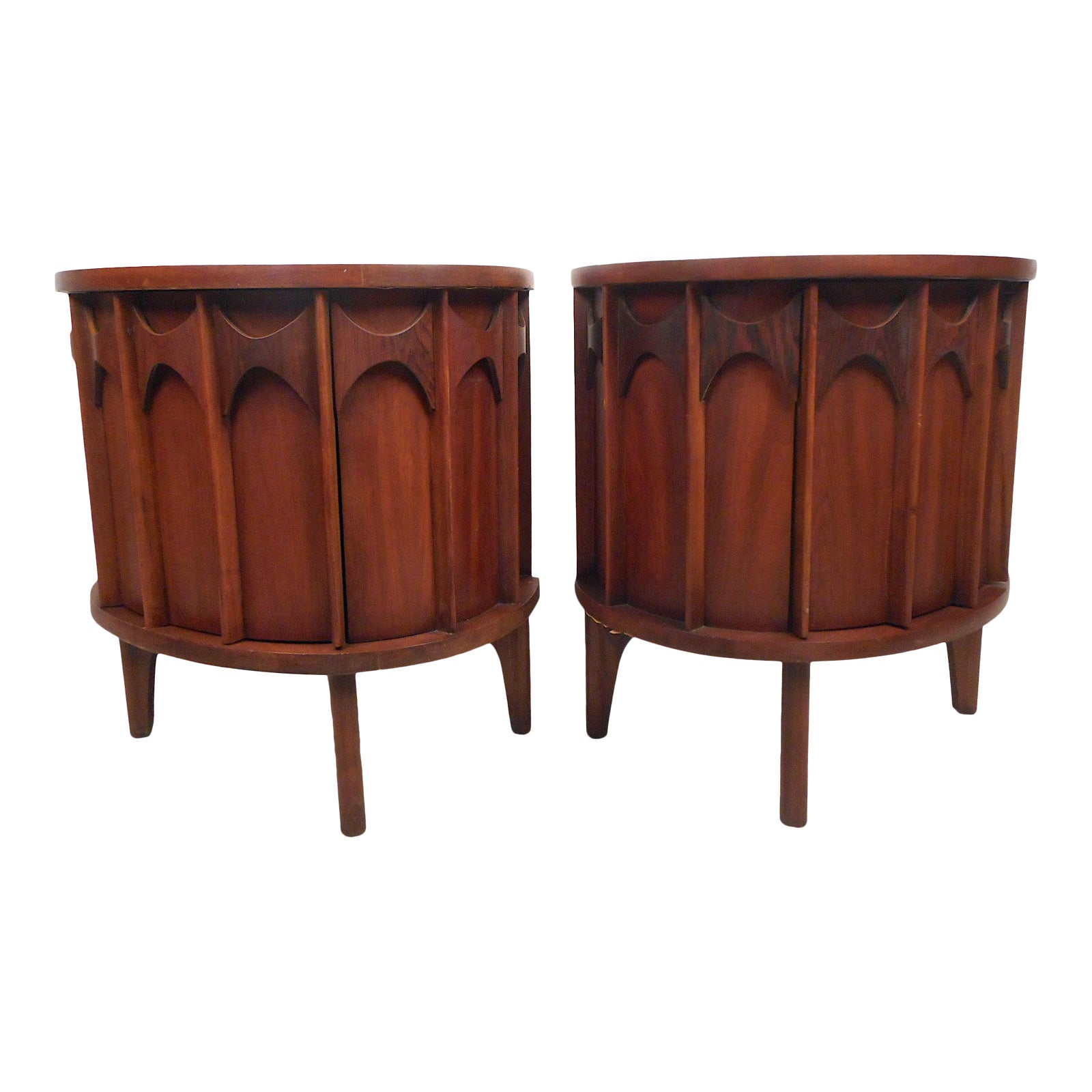 Pair of Kent Coffey "Perspecta" End Tables Chairish