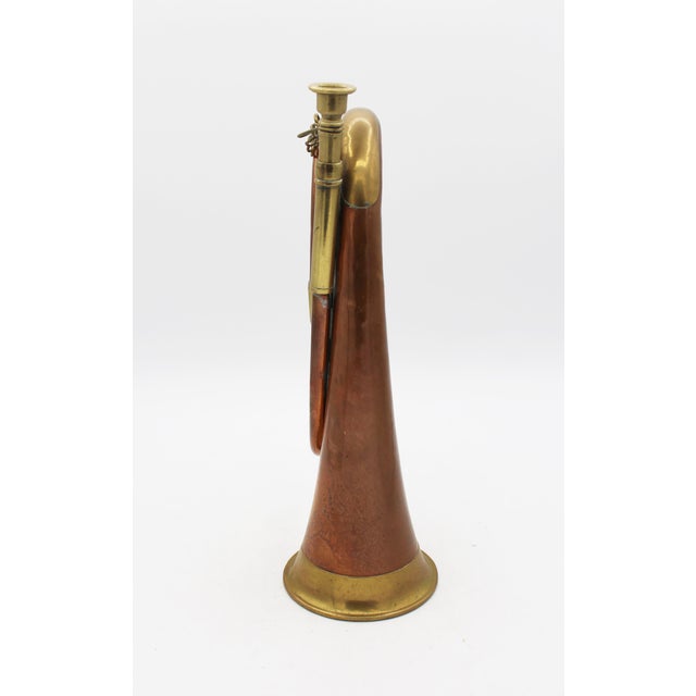 Late 19th Century English Copper and Brass Bugle For Sale - Image 4 of 9