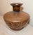 Large Antique Hand Hammered Arts and Crafts Patinated Copper Vase Sculpture Pot For Sale In New York - Image 6 of 10