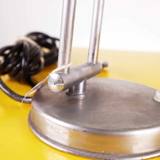 Metal Vintage Adjustable Table Lamp For Sale - Image 7 of 10