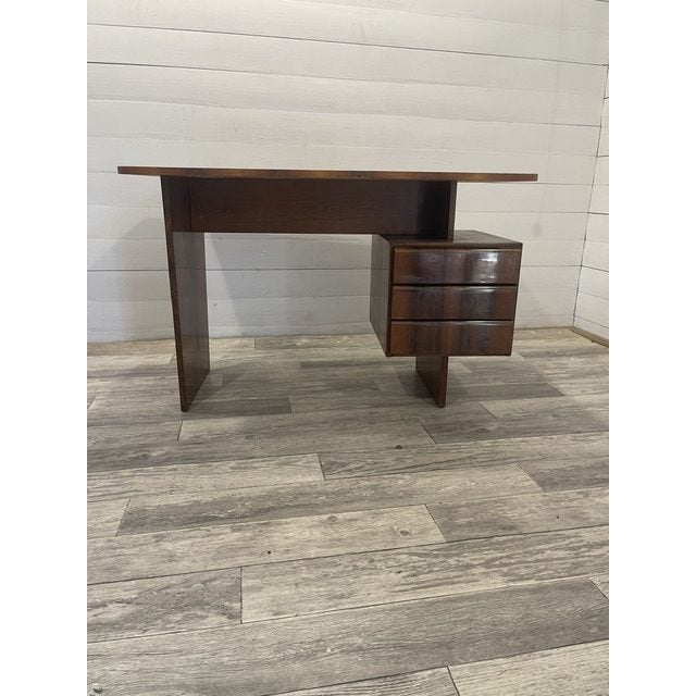 Vintage Writing Table by Bohumil Landsman for Novy Domov, 1973 For Sale - Image 9 of 9