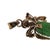Art Nouveau Art Nouveau 18k Carved Jade Pendant For Sale - Image 3 of 3
