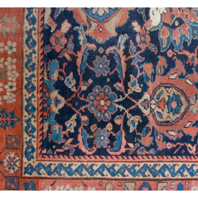 Late 19th Century 19th Century Persian Sultanabad Rug For Sale - Image 5 of 6