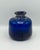 1980s Vintage Hand-Blown Cobalt Blue Scavo Murano Glass Vase from Seguso Vetri D'Arte, 1980s For Sale - Image 5 of 13