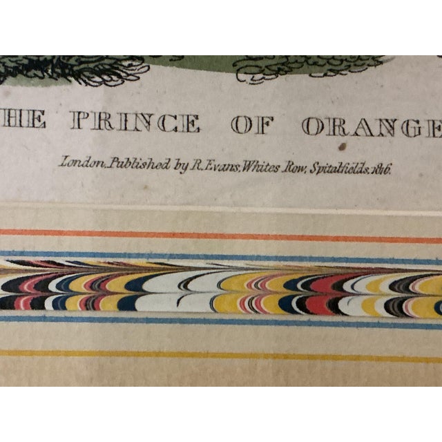 Early 19th Century Richard Evans (English 1784-1871) Antique, Historical Hand-Colored Prints Published 1816. For Sale - Image 5 of 6