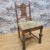 Brown Vintage Jacobean Stye Dining Table and Four Chairs For Sale - Image 8 of 9