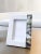 The Grey Mother of Pearl White Marble Picture Frame hold a 4x6 photo. The Genuine Mother of Pearl stripe accent has a...