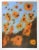 Contemporary Vintage Late 20th Century Abstract Orange Brown Painting For Sale - Image 3 of 3