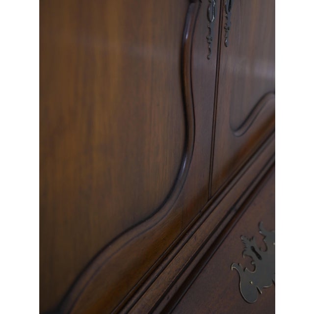 1960s Kittinger Cw-1 Colonial Williamsburg Mahogany Desk For Sale - Image 14 of 18