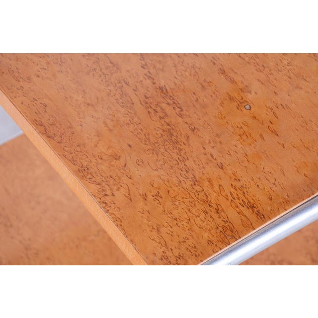 Wood Bauhaus Étagères in Birch by Robert Slezák and Arnošt Beck, 1930s, Set of 2 For Sale - Image 7 of 16