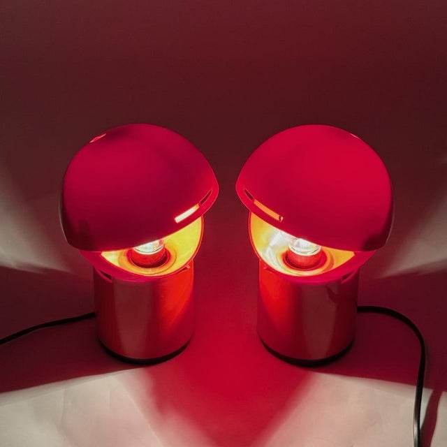 Asteroidi Lamps by Siberin Caronno, Italy, 1970s, Set of 2 For Sale - Image 15 of 17