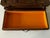 20th C. Mid-Century Modern Wooden Valet Jewelry Box With Woven Cane Top & Drawer For Sale - Image 14 of 18
