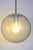Very beautiful ball pendant lamp from the Limburg glassworks. The lamp is very high quality processed and has a chrome...