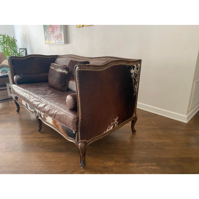 1950’s Restored Vintage Settee For Sale In Las Vegas - Image 6 of 6