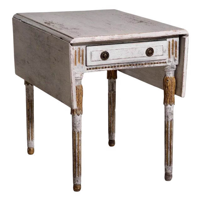 Danish Drop-Leaf Table, 1790 For Sale