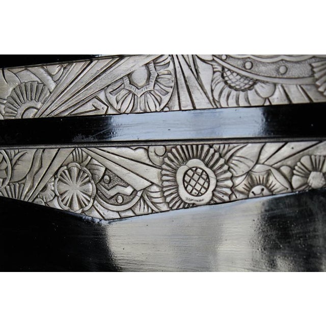 Vintage French Art Deco Mirror, 1930 For Sale - Image 4 of 6