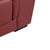 Red Leather 2-Seater Sofa and Lounge Chairs from Natuzzi, Set of 3 For Sale - Image 9 of 18