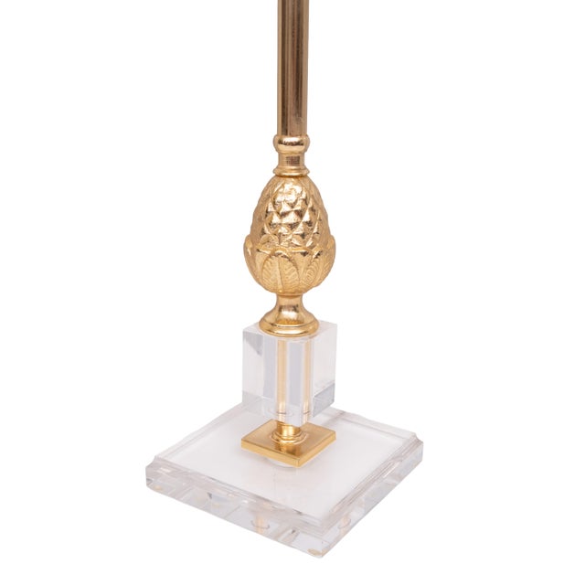 1970s Hollywood Regency Pineapple Table Lamps, Denmark, 1970s, Set of 2 For Sale - Image 5 of 9