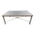 1940s Italian Neoclassical Style Bronze Cocktail Table For Sale