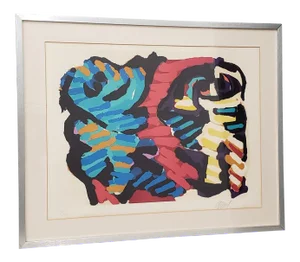 Karel Christiaan Appel (1921 - 2006) Untitled Abstract Color Lithograph