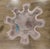 Murano Vintage Murano Lavender Italian Glass Ruffled 16" Vase For Sale - Image 4 of 4