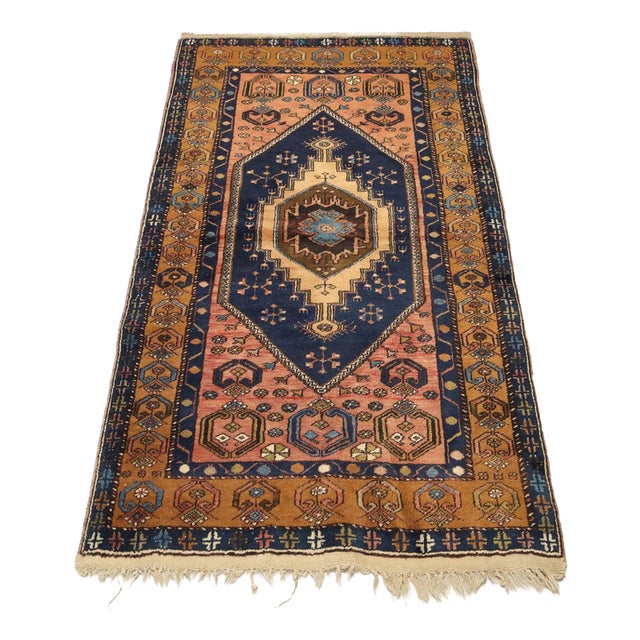 Middle Eastern Malayer Rug in Wool For Sale